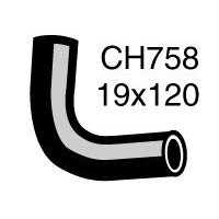 Mackay Rubber Bottom Radiator Hose for Hillman Hunter Arrow HB -HC HE CH758