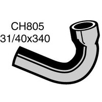 Mackay Rubber Top Radiator Hose for Ford Cortina 1300-1500-X-Flow CH805