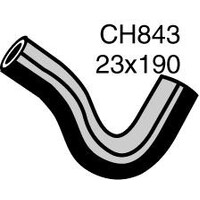 Mackay Rubber top radiator hose for Morris COOPER S 1.3L CH843