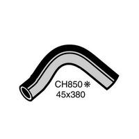 Mackay Rubber Bottom Radiator Hose for Mitsubishi Valiant 6 Cyl to GF CH850