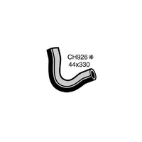 Mackay Rubber Bottom Radiator Hose for Mitsubishi Valiant 6 cyl CH926