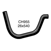 Mackay Rubber Bottom Radiator Hose for Nissan 1200 B110 CH955