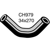 Mackay Rubber Bottom Radiator Hose for Mazda Capella 1600 CH979