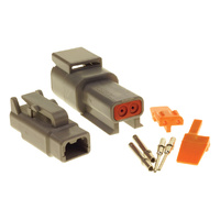 Raceworks Deutsch Dtm 2-Way Connector Kit CPS-118