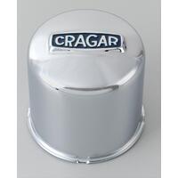 Cragar Center Cap Steel Chrome Push-Through 4.250 in. Diameter Dome Style Each