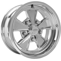 Cragar WHEEL ELIMINATOR POLISHED 15x7 5-4.75 BOLT +4 OFFSET 4 1/8' BACKSPACE