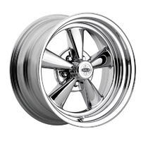 Cragar Wheel Super Sport Steel Chrome 15 in. x 10 in. 5 x 4.5/4.75/5 in. Bolt Circle 3.75 in. Backspace Each