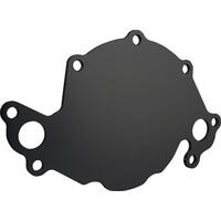 CVR Water Pump Back Plate SBF Back Plate â€“ Black