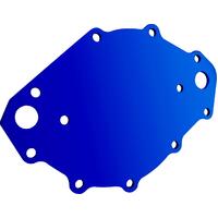 CVR Water Pump Back Plate BBF Back Plate â€“ Blue