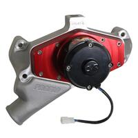 CVR Electric Water Pump Proflo Maximum Billet Aluminium Red Anodized 60 gpm For Chevrolet Big Block