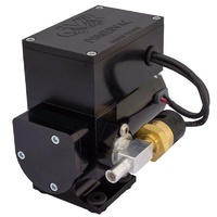 CVR Vane Style 12v Brake Vacuum Pump Billet Black CVRVP665