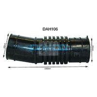 Dayco Air Intake Hose for Toyota Hilux 6/1998 - 8/2000 3.0L 4 cyl 8V SOHC Diesel LN152R 65kW 5L