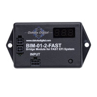 Dakota Digital Interface Module FAST XFI EFI Plastic Black Coolant Temp. Intake Temp. Fuel Pressure or Air/ Fuel Ratio Each BIM-01-2-FAST