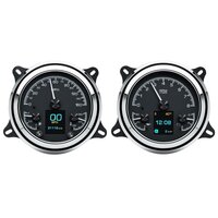 Dakota Digital Gauge Kit Analog/Digital Black Background Multicolour Display 1947-53 For Chevrolet Kit HDX-47C-PU-K