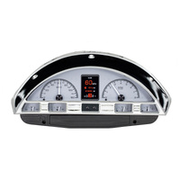 Dakota Digital Gauge Kit Analog/Digital Silver Background Multicolour Display 1956 For Ford Pickup Kit HDX-56F-PU-S