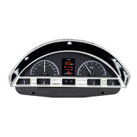 Dakota Digital Gauge Kit Analog/Digital Black Background 1956 For Ford Pickup Custom Kit HDX-56F-PU