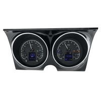 Dakota Digital Gauge Kit Analog/Digital Black Background Multicolour Display 1967- 68 For Chevrolet For Camaro Kit HDX-67C-CAM-K