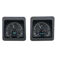 Dakota Digital Gauge Kit Analog/Digital Black Background Multicolour Display For Chevrolet Kit HDX-69C-CAM-K