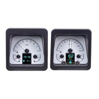 Dakota Digital Gauge Kit Analog/Digital Silver Background Multicolour Display For Chevrolet Kit HDX-69C-CAM-S