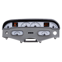 Dakota Digital Gauge 1958 For Chevrolet Car HDX Style Clock Silver Face Each HLC-58C-IMP-S