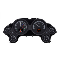 Dakota Digital Gauge 1963-67 For Chevrolet Corvette HDX Style Clock Black Face Each HLC-63C-VET-K