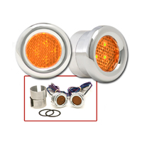 Dakota Digital LED Market Lights Round Amber Set LDM-CA50