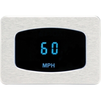 Dakota Digital Gauge Odyssey Series I Speedometer Digital 0-255 mph Chrome Bezel Blue Display Each ODY-01-3-C-B