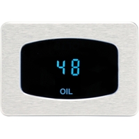 Dakota Digital Gauge Odyssey Series I Oil Pressure Digital 0-150 psi Chrome Bezel Blue Display Each ODY-03-1-C-B