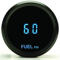 Dakota Digital Gauge Odyssey Series II High Resolution Fuel Pressure Digital 0- 100 psi 2-1/16 in. Diameter Black Bezel Teal Numerals Each ODYR-10-2