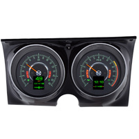 Dakota Digital Gauge Kit Direct Fit 1967 For Camaro/ For Firebird Analog/Digital Black Background Multicolor Illuminated Display Kit RTX-67C-CAM-X