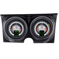 Dakota Digital Gauge Kit Direct Fit 1968 For Camaro/ For Firebird Analog/Digital Black Background Multicolor Illuminated Display Kit RTX-68C-CAM-X