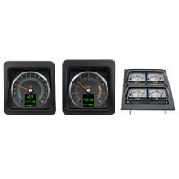 Dakota Digital Gauge Kit Direct Fit 1969 For Camaro with Console gauges Analog/Digital Black Background Multicolor Illuminated Display Kit RTX-69C-CAC