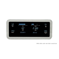 Dakota Digital Gauge Panel Series III Blue/Teal Display Six Gauge 3 in. x 10 in. Opening Each VFD3-1010-Z