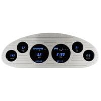 Dakota Digital Gauge Panel Series III Blue/Teal Display 1933-35 For Chevrolet Standard Each VFD3-33C-S-Z