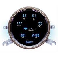 Dakota Digital Gauge Panel Series III Blue/Teal Display 1949- 1950 For Chevrolet Each VFD3-49C-Z