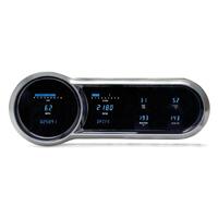 Dakota Digital Gauge Panel Series III Blue/Teal Display 1953 - 1954 For Chevrolet Each VFD3-53C-Z