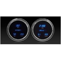 Dakota Digital Gauge Panel Series III Blue/Teal Display 1954 For Chevrolet Series One Pickup Each VFD3-54C-PU-Z