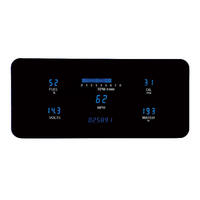 Dakota Digital Gauge Panel Series III Blue Display 1963- 72 For Jeep Wagoneer/ J-Trucks Each VFD3-63J-WJ-B