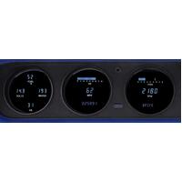 Dakota Digital Gauge Panel Series III Blue/Teal Display 1964- 67 For Pontiac GTO/ LeMans/ Tempest Digital Instruments VFD3-64P-GTO-Z