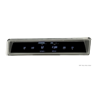 Dakota Digital Gauge Panel Series III Blue Display 1967 For Chevrolet For Nova Each VFD3-67C-NOV-NB