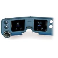 Dakota Digital Gauge Panel Series III Blue/Teal Display 1968 For Chevrolet For Chevelle/ El Camino Each VFD3-68C-CVL-Z