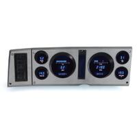 Dakota Digital Gauge Panel Series III Blue/Teal Display 1982- 1985 For Chevrolet/ GMC S-10 S-15 Pickups and Blazers Each VFD3-82C-S10-Z