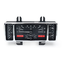 Dakota Digital Gauge Kit 1940 For Ford Analog Black Background Alloy Style Face Red Display VHX-40F-K-R