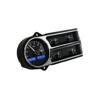 Dakota Digital Gauge Kit 1948-50 For Ford Truck Analog Black Background Alloy Style Face Blue Display VHX-48F-PU-K-B