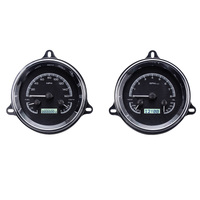 Dakota Digital Gauge Kit 1956 For Chevrolet Pickup Analog Black Background Alloy Style Face White Display VHX-54C-PU-K-W