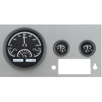 Dakota Digital Gauge Kit 1955- 86 For Jeep CJ Analog Black Background Alloy Style Face White Display VHX-55J-K-W