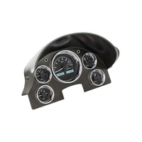 Dakota Digital Gauge Kit 1958 For Ford Analog Black Background Alloy Style Face White Display VHX-56F-K-W