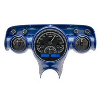 Dakota Digital Gauge Kit 1957 For Chevrolet Analog Black Background Alloy Style Face Blue Display VHX-57C-K-B