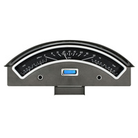 Dakota Digital Gauge Kit 1957 For Ford Analog Black Background Alloy Style Face Blue Display VHX-57F-K-B