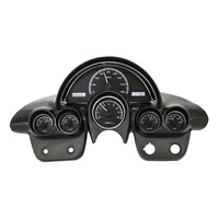 Dakota Digital Gauge Kit 1958- 62 For Chevrolet Corvette Analog Black Background Alloy Style Face White Display VHX-58C-VET-K-W